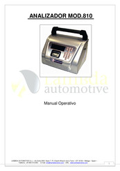 TECNOMOTOR 810 Manual Operativo