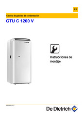 De Dietrich GTU C 1200 V Instrucciones De Montaje