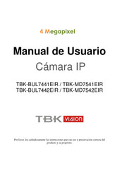 TBK vision TBK-MD7542EIR Manual De Usuario