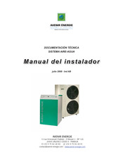 AVENIR ENERGIE AIRE-AGUA Manual Del Instalador