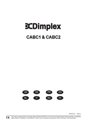 Dimplex CABC1 Instrucciones De Instalacion Y Uso