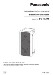 Panasonic SC-TMAX5 Instrucciones De Funcionamiento