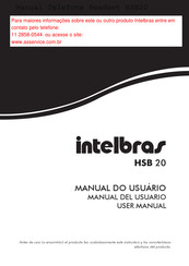 Intelbras HSB 20 Manual Del Usuario