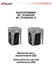 Master Trimmers MT_STANDARD 75 Manual De Uso