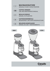 Ceado E6X Manual De Uso Y Mantenimiento