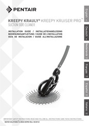 Pentair KREEPY KRAULY Kreepy Kruiser PRO Guia De Instalacion