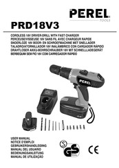 Perel Tools PRD18V3 Manual Del Usuario