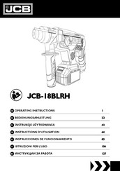 JCB JCB-18BLC Instrucciones De Funcionamiento