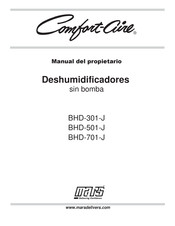 Mars Comfort-Aire BHD-301-J Manual Del Propietário