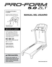 Pro-Form 5.0 ZLT Manual Del Usuario