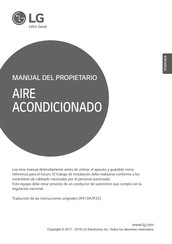 LG ARNU12GCEA4 Manual Del Propietário