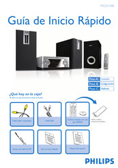 Philips MCD139B Guia De Inicio Rapido