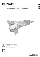 Hitachi G 13SS2 Instrucciones De Manejo