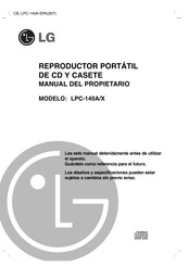 LG LPC-140X Manual Del Propietário