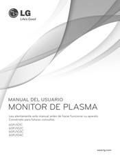 LG 60PJ101C Manual Del Usuario