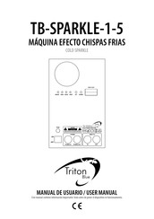 Triton Blue TB-SPARKLE-1-5 Manual De Usuario