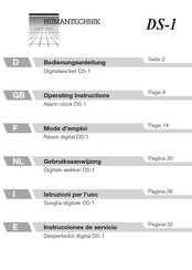 HumanTechnik DS-1 Instrucciones De Servicio