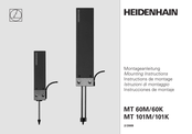 HEIDENHAIN MT 101K Instrucciones De Montaje