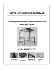 Pacific Casual 5LGZ7251V2 Instrucciones De Montaje