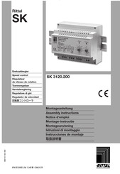 Rittal SK 3120.200 Instrucciones De Montaje