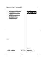 Robust RB-BD 401 Manual De Instrucciones