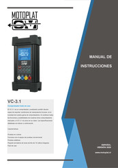 Motoplat VC-3.1 Manual De Instrucciones