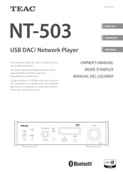 Teac NT-503 Manual Del Usuario