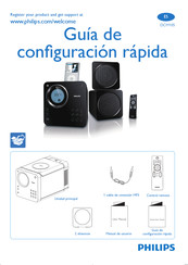Philips DCM105/12 Guía De Configuración Rápida