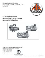 AIR SYSTEMS INTERNATIONAL BAC-17 Manual De Instrucciones