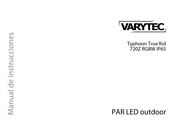 Varytec Typhoon True Kid 720Z RGBW IP65 Manual De Instrucciones