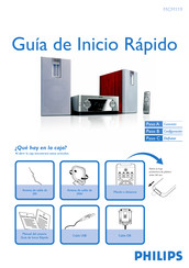 Philips MCM119/12 Guia De Inicio Rapido