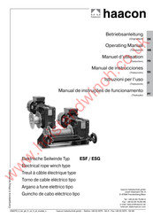 haacon ESG 250 Manual De Instrucciones