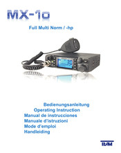 itam MX-10 Manual De Instrucciones