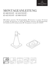 Villeroy & Boch 83 410 955-FF Instrucciones De Montaje