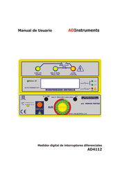 AD Instruments AD4112 Manual De Usuario