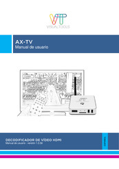 VT AX-TV Manual De Usuario