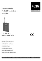 IMG STAGELINE TXS-875HSE Manual De Instrucciones