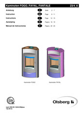 Olsberg FANTALE Manual De Instrucciones