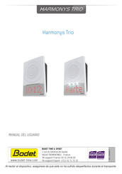 Bodet Harmonys Trio Serie Manual Del Usuario