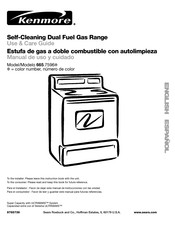 Sears Kenmore 665.7596 Serie Para El Instalador