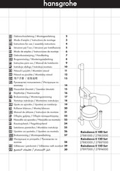 Hansgrohe Raindance E 150 Set 27894000 Modo De Empleo/Instrucciones De Montaje