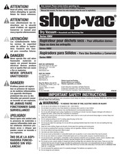 Shop-Vac H96V Manual Del Usuario