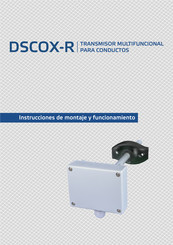 Sentera Controls DSCOX-R Instrucciones De Montaje Y Funcionamiento