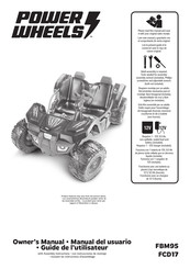 Power Wheels FCD17 Manual Del Usuario