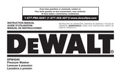 DeWalt DPW4240 Manual De Instrucciones