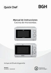 BGH B120M16 Manual De Instrucciones