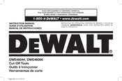 DeWalt DWE46044 Manual De Instrucciones