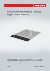 Miele SmartLine CS 7632 Instrucciones De Manejo Y Montaje