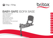 Britax BABY-SAFE ISOFIX BASE Instrucciones De Uso