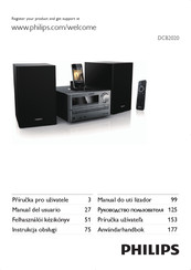 Philips DCB2020/12 Manual Del Usuario